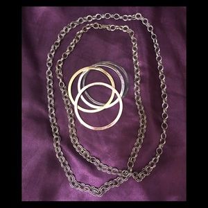 Long chain / bracelets